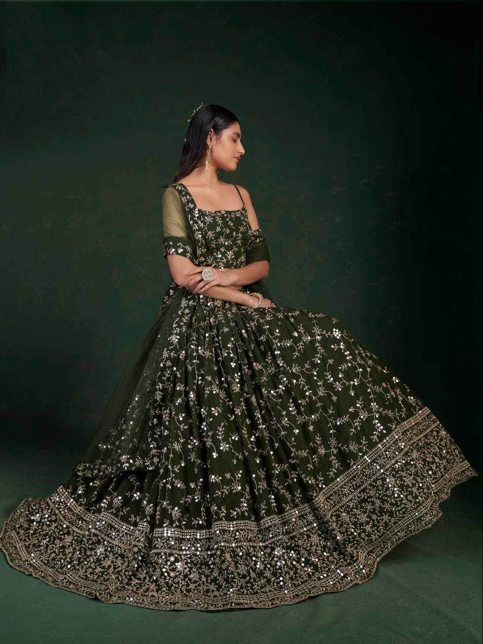 Georgette Sequins Engagement Outfit - MYLUXURY LANE ENTERPRISE